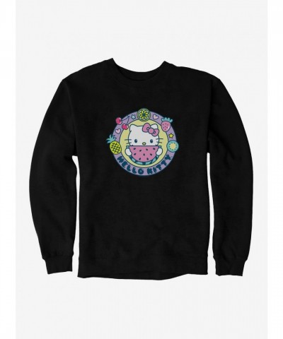 Hello Kitty Vacation Icon Watermelon Unisex Sweatshirt