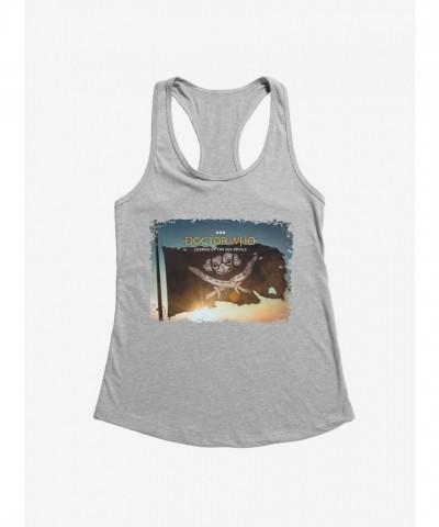 Thirteenth Doctor Doctor Who Flag Poster Girls Lightweight Tank