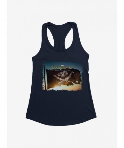 Thirteenth Doctor Doctor Who Flag Poster Girls Lightweight Tank