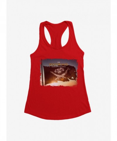 Thirteenth Doctor Doctor Who Flag Poster Girls Lightweight Tank