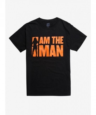 WWE Becky Lynch "I Am The Man" T-Shirt - Women's Unisex Black Cotton Tee