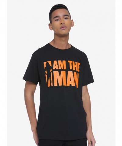 WWE Becky Lynch "I Am The Man" T-Shirt - Women's Unisex Black Cotton Tee