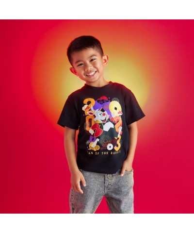 White Rabbit T-Shirt for Boys – Year of the Rabbit 2023 Celebration
