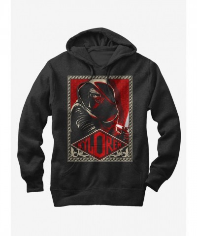 Kylo Ren Poster Hoodie - Black for Star Wars Fans
