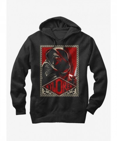 Kylo Ren Poster Hoodie - Black for Star Wars Fans