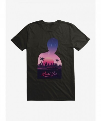 Miami Vice Inspired Lightweight Cotton Men's T-Shirt
