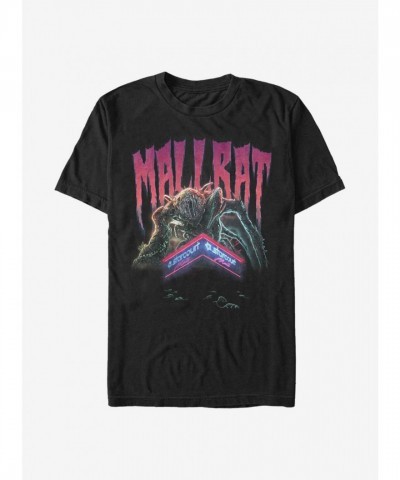 Extra Soft Stranger Things Demogorgan Mallrat T-Shirt - Men's Black