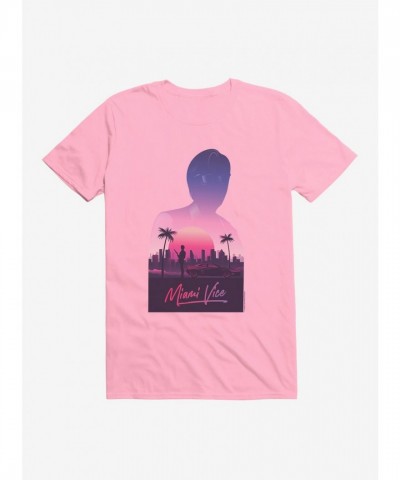 Miami Vice Inspired Lightweight Cotton Men's T-Shirt