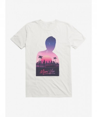 Miami Vice Inspired Lightweight Cotton Men's T-Shirt