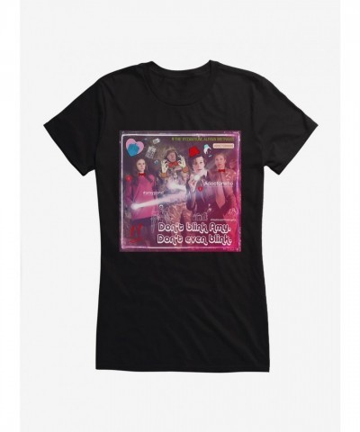 Doctor Who 11th Doctor "Don't Blink" Lightweight Girls T-Shirt