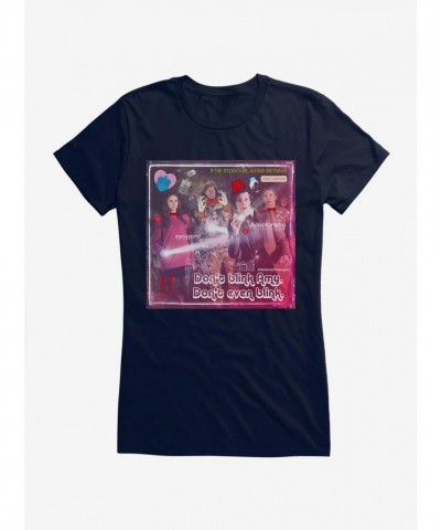 Doctor Who 11th Doctor "Don't Blink" Lightweight Girls T-Shirt