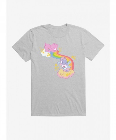 Care Bears Clouds Graphic Tee - Men's Grey