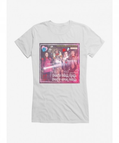 Doctor Who 11th Doctor "Don't Blink" Lightweight Girls T-Shirt