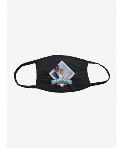 Miami Vice Inspired Unisex Face Mask - Black