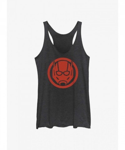 Marvel Ant-Man and the Wasp Quantum Realm Sigil Girl's Tank Top - Black