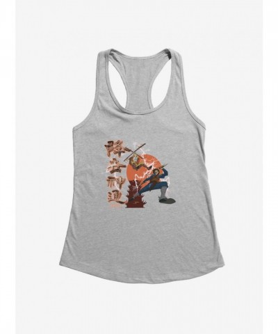 Avatar Aang Jet Girls Lightweight Tank Top