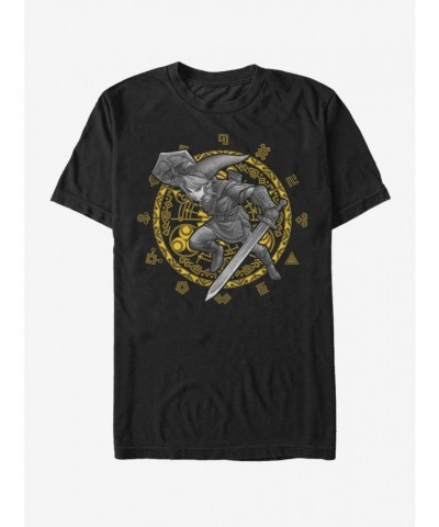 Nintendo Legend of Zelda Link Black T-Shirt - Unisex Comfortable Apparel