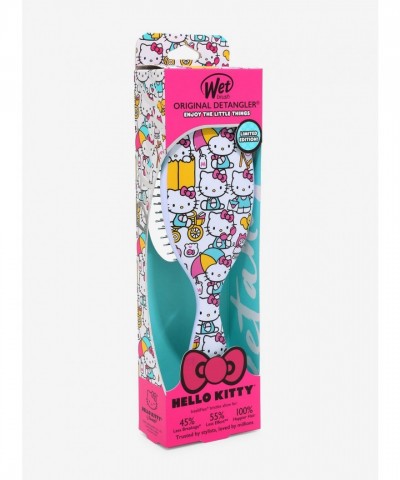 Hello Kitty Wet Brush Detangler - Tangle-Free Biking & Relaxing Activities Design
