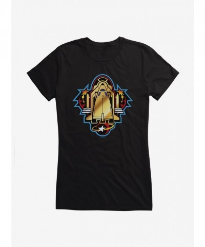 G.I. Joe Space Badge Lightweight Cotton Girls T-Shirt