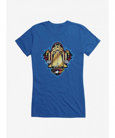 G.I. Joe Space Badge Lightweight Cotton Girls T-Shirt