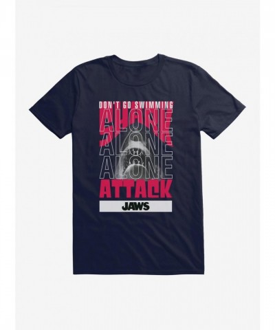 Jaws Solo Swim Unisex Cotton T-Shirt
