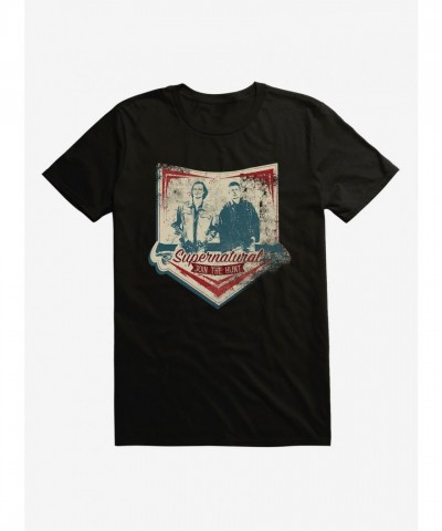 Supernatural Hunt Grunge T-Shirt for Men, Lightweight Cotton