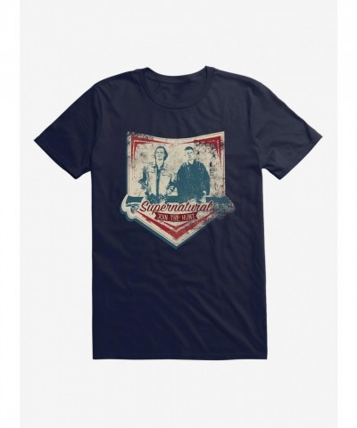 Supernatural Hunt Grunge T-Shirt for Men, Lightweight Cotton