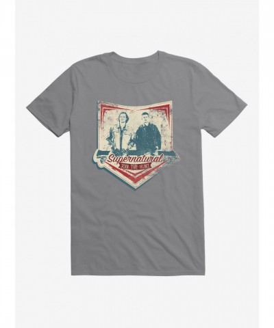 Supernatural Hunt Grunge T-Shirt for Men, Lightweight Cotton