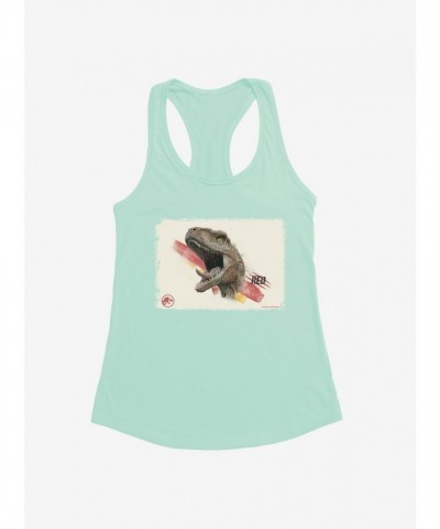 Jurassic World Dominion Fierce Red Girls Tank