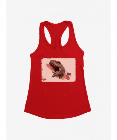 Jurassic World Dominion Fierce Red Girls Tank