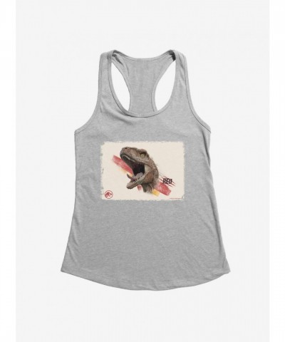 Jurassic World Dominion Fierce Red Girls Tank
