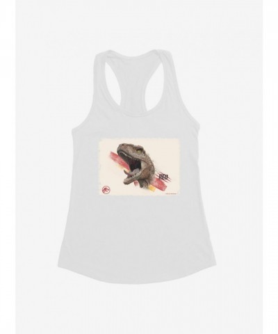 Jurassic World Dominion Fierce Red Girls Tank
