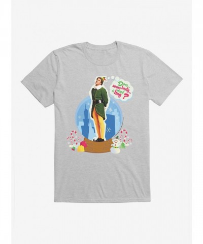 Elf Buddy Hugging T-Shirt for Men