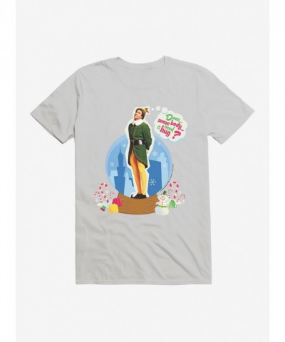 Elf Buddy Hugging T-Shirt for Men