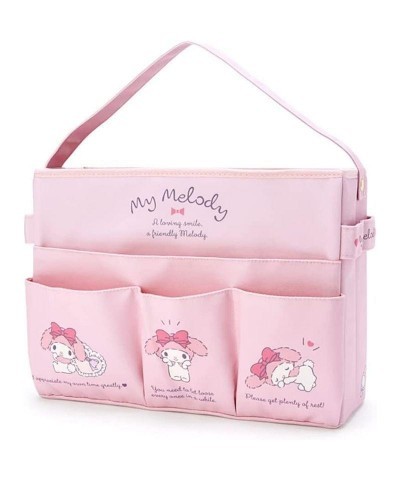 My Melody Structured Canvas Storage Box with Compartments