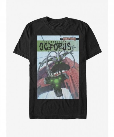 Marvel Superior Octopus Black T-Shirt for Men
