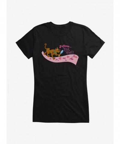 Scooby-Doo Valentine's Day Girls T-Shirt - Follow Your Heart