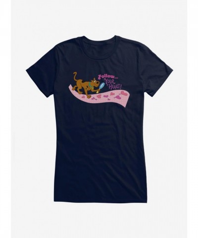 Scooby-Doo Valentine's Day Girls T-Shirt - Follow Your Heart