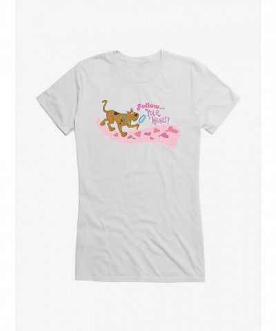 Scooby-Doo Valentine's Day Girls T-Shirt - Follow Your Heart
