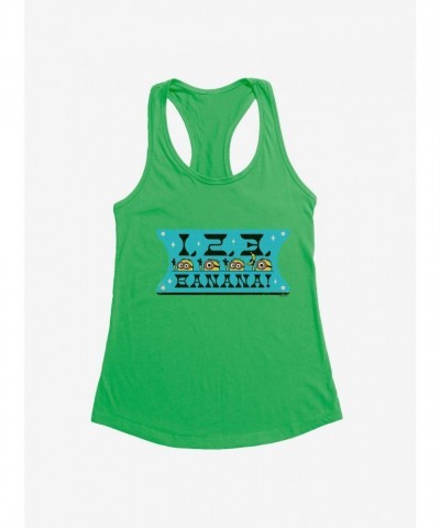 Minions Mod Green Banana Girls Tank Top