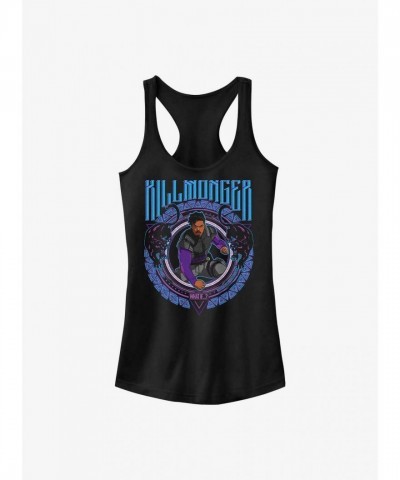 Erik Killmonger Special-Ops Tank Top for Girls - Black