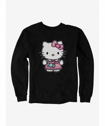 Hello Kitty Candy Purse Men's Heavyweight Sweatshirt