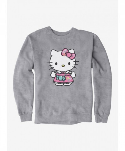 Hello Kitty Candy Purse Men's Heavyweight Sweatshirt