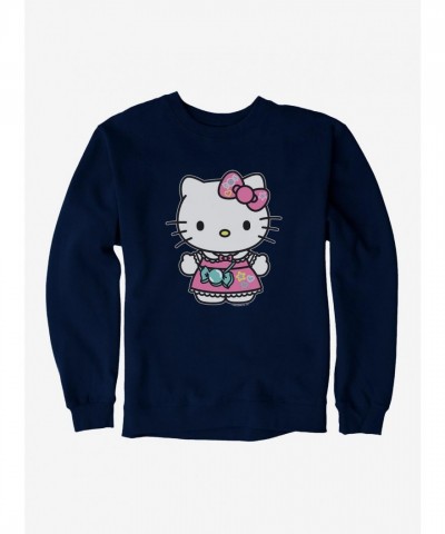 Hello Kitty Candy Purse Men's Heavyweight Sweatshirt