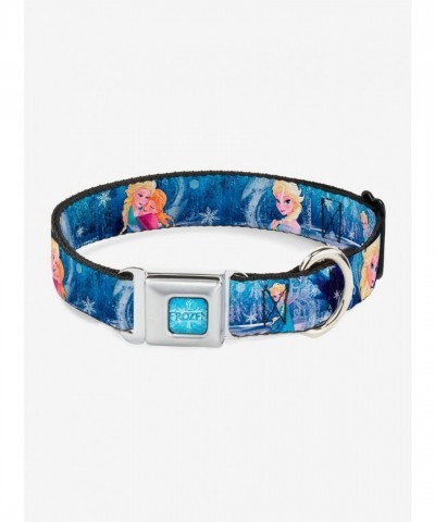 Disney Elsa The Snow Queen Durable Seatbelt Dog Collar