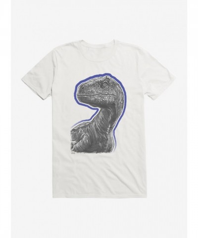 Jurassic World Velociraptor Silhouette Tee for Men