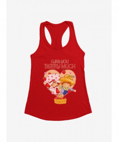 Strawberry Shortcake Girls Berry Much Tank Top