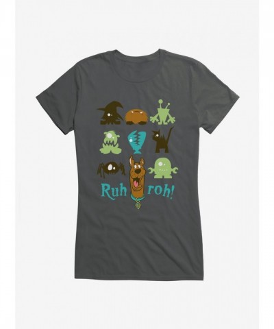 Scooby-Doo Spooky Icons Junior Tee for Girls