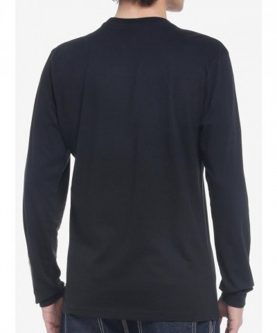 Kirby Graphic Long-Sleeve T-Shirt for Men - Japanese Text Sleeves