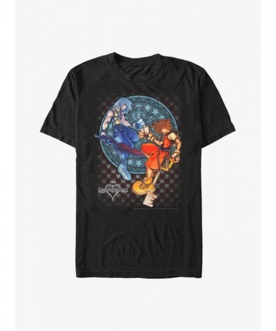 Kingdom Hearts Strength Tested Soft T-Shirt - Black Men's